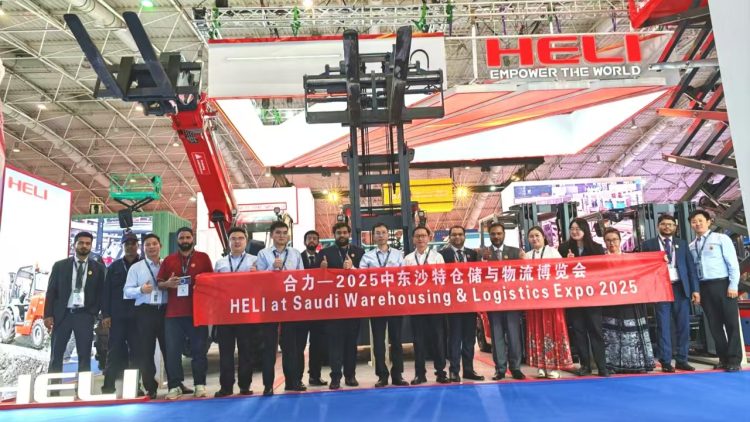 HELI brille au salon Saudi Warehousing & Logistics 2025
