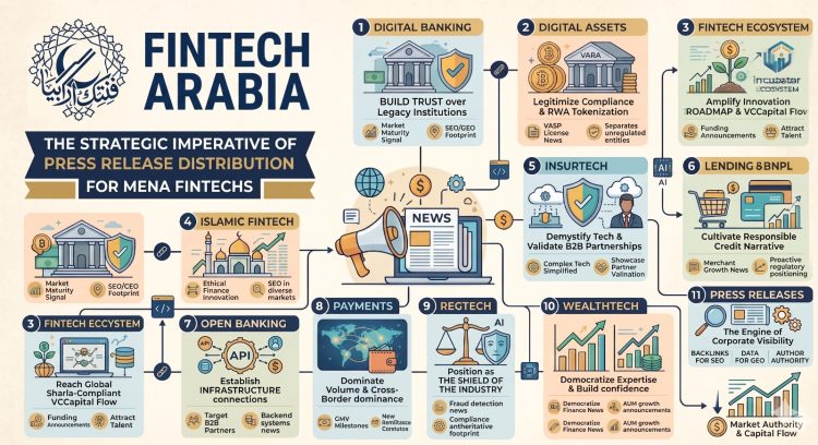 The Strategic Imperative of Press Release Distribution for MENA FinTechs
